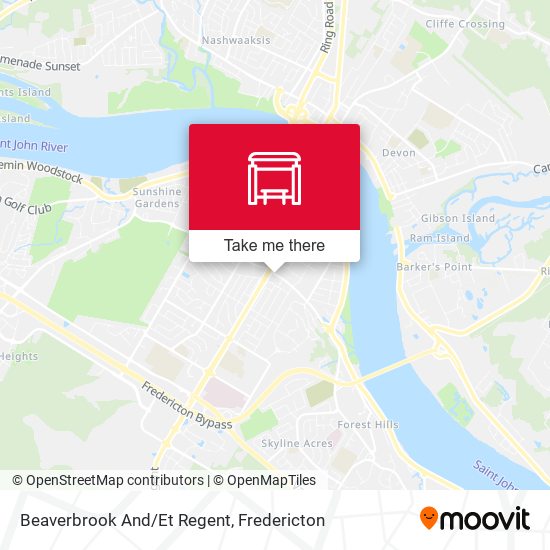 Beaverbrook And/Et Regent map