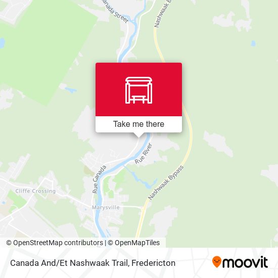 Canada And/Et Nashwaak Trail plan