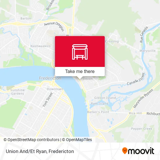 Union And/Et Ryan map