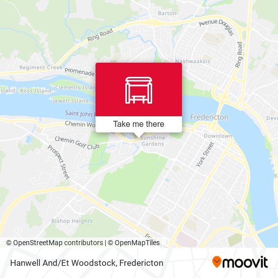 Hanwell And/Et Woodstock map