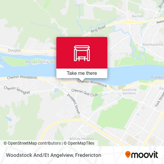 Woodstock And/Et Angelview map