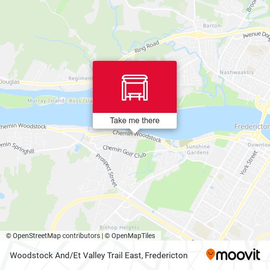 Woodstock And / Et Valley Trail East map