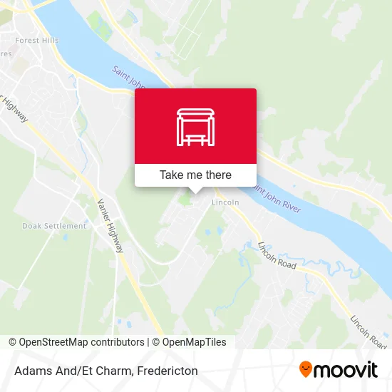 Adams And/Et Charm map