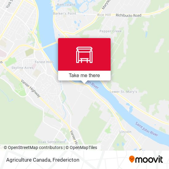 Agriculture Canada map
