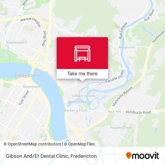 Gibson And/Et Dental Clinic map