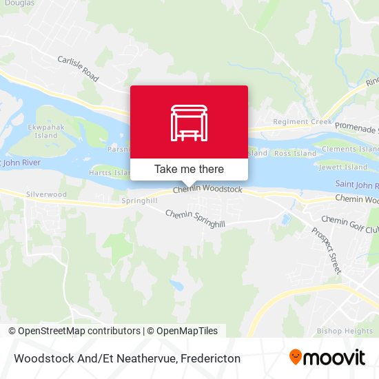 Woodstock And/Et Neathervue map