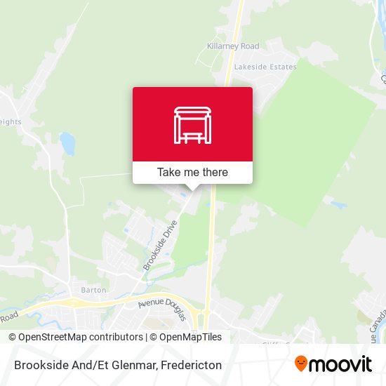 Brookside And/Et Glenmar map