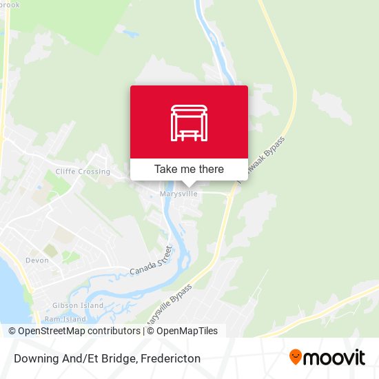 Downing And/Et Bridge map