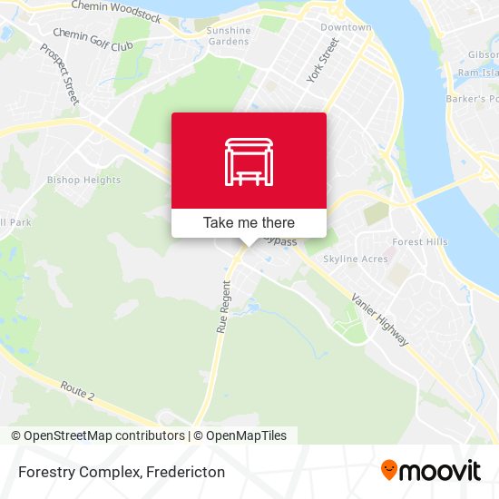 Forestry Complex map