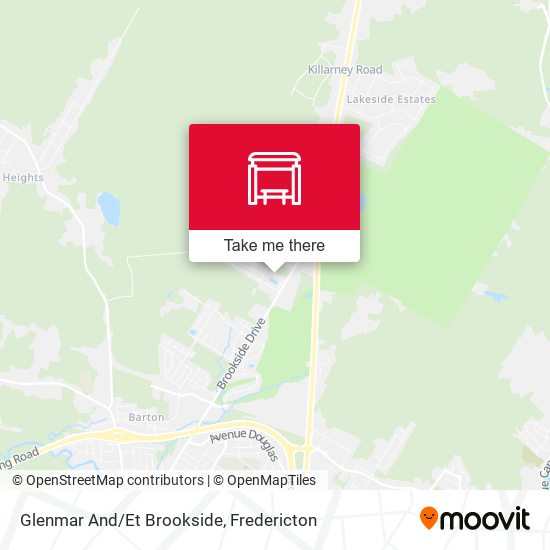 Glenmar And/Et Brookside map