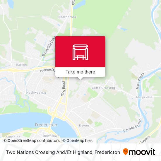 Two Nations Crossing And / Et Highland plan