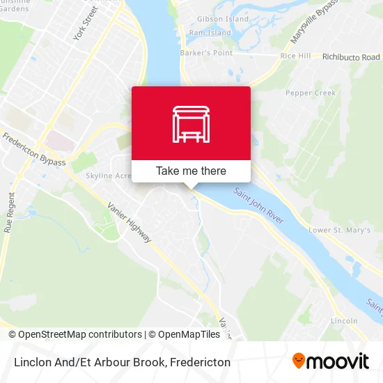 Linclon And/Et Arbour Brook map