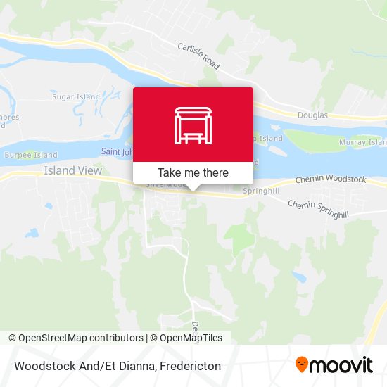 Woodstock And/Et Dianna map