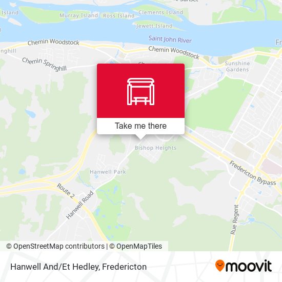 Hanwell And/Et Hedley map