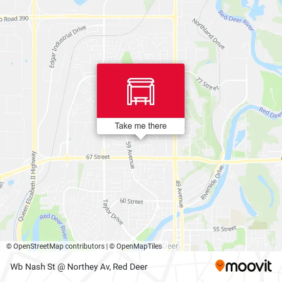 Wb Nash St @ Northey Av map