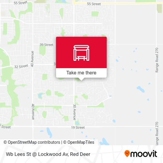 Wb Lees St @ Lockwood Av map