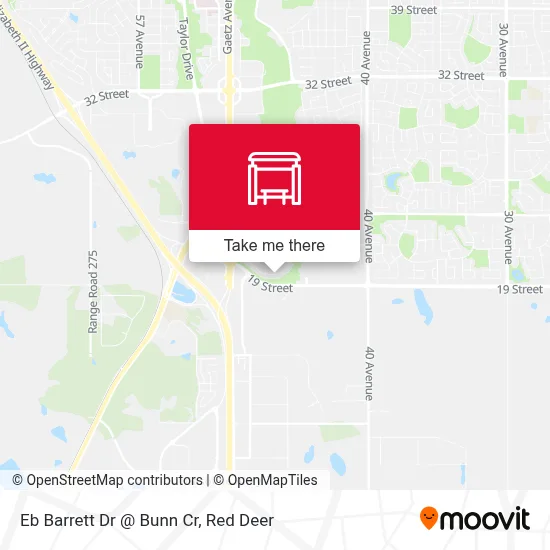 Eb Barrett Dr @ Bunn Cr map