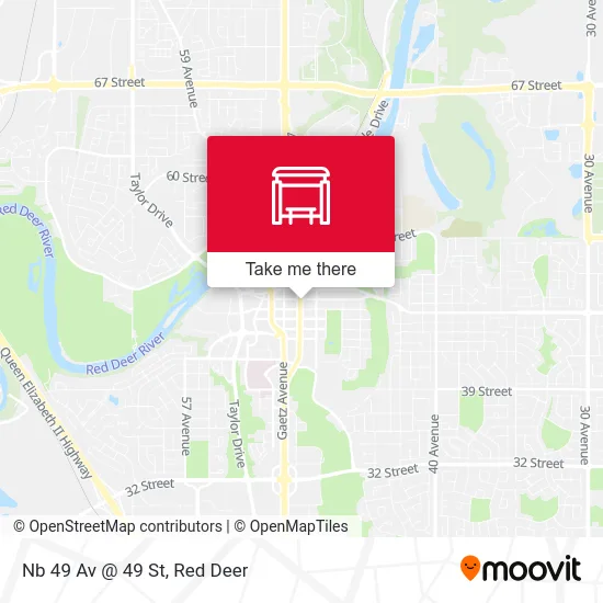 Nb 49 Av @ 49 St map