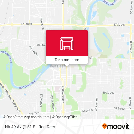 Nb 49 Av @ 51 St map