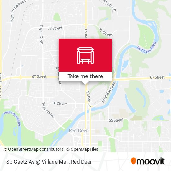 Sb Gaetz Av @ Village Mall map