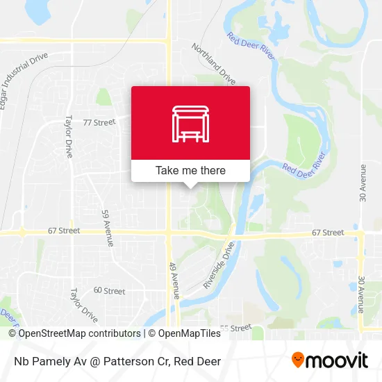 Nb Pamely Av @ Patterson Cr map