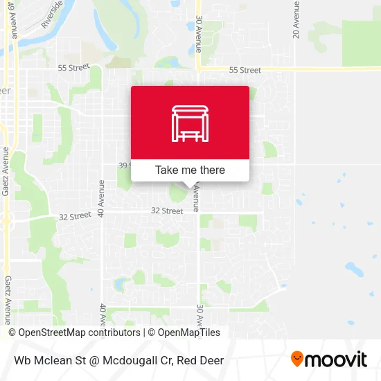 Wb Mclean St @ Mcdougall Cr map