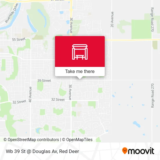 Wb 39 St @ Douglas Av plan