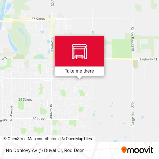 Nb Donlevy Av @ Duval Cr map