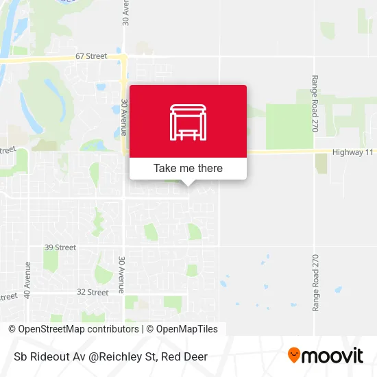 Sb Rideout Av @Reichley St map