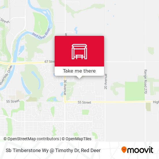 Sb Timberstone Wy @ Timothy Dr map