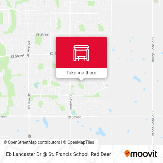 Eb Lancaster Dr @ St. Francis School map