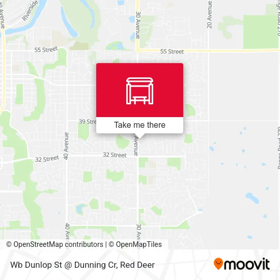 Wb Dunlop St @ Dunning Cr map