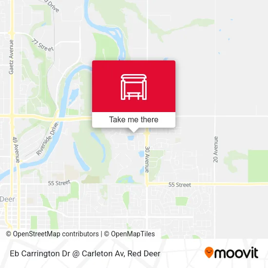Eb Carrington Dr @ Carleton Av map