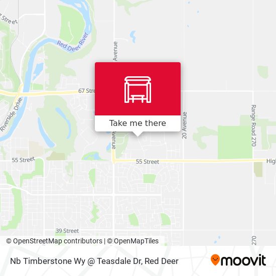 Nb Timberstone Wy @ Teasdale Dr map