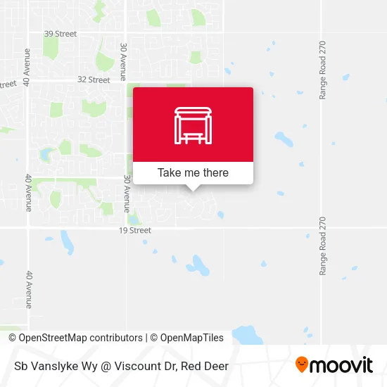Sb Vanslyke Wy @ Viscount Dr map