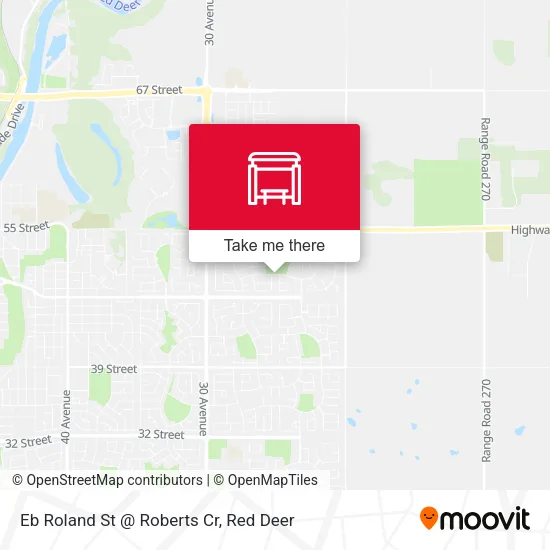 Eb Roland St @ Roberts Cr map
