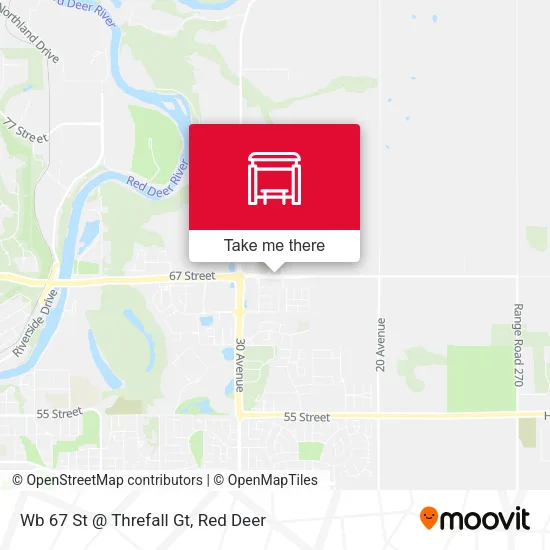 Wb 67 St @ Threfall Gt map
