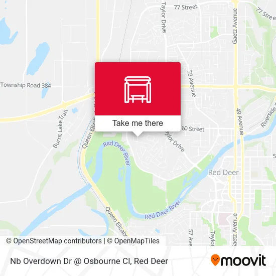 Nb Overdown Dr @ Osbourne Cl map