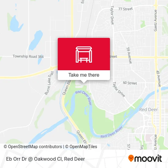 Eb Orr Dr @ Oakwood Cl map