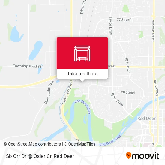 Sb Orr Dr @ Osler Cr map