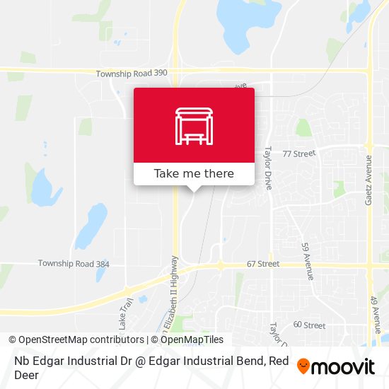 Nb Edgar Industrial Dr @ Edgar Industrial Bend map