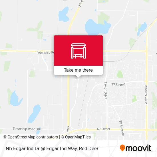 Nb Edgar Ind Dr @ Edgar Ind Way map
