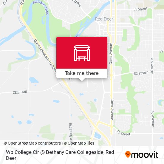 Wb College Cir @ Bethany Care Collegeside map