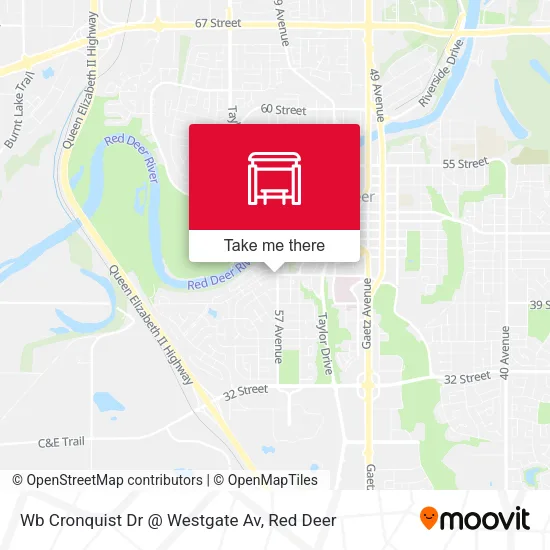 Wb Cronquist Dr @ Westgate Av map