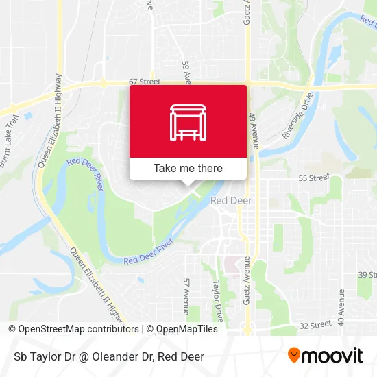 Sb Taylor Dr @ Oleander Dr map
