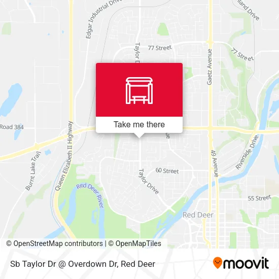 Sb Taylor Dr @ Overdown Dr map