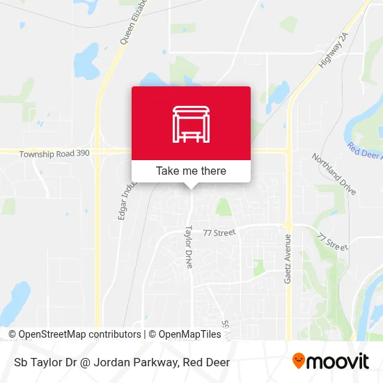 Sb Taylor Dr @ Jordan Parkway map