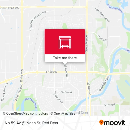Nb 59 Av @ Nash St map