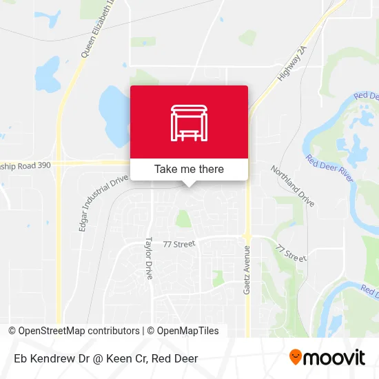 Eb Kendrew Dr @ Keen Cr map