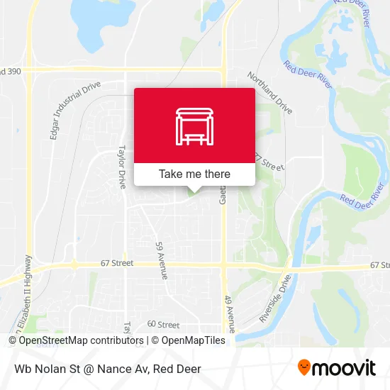 Wb Nolan St @ Nance Av map